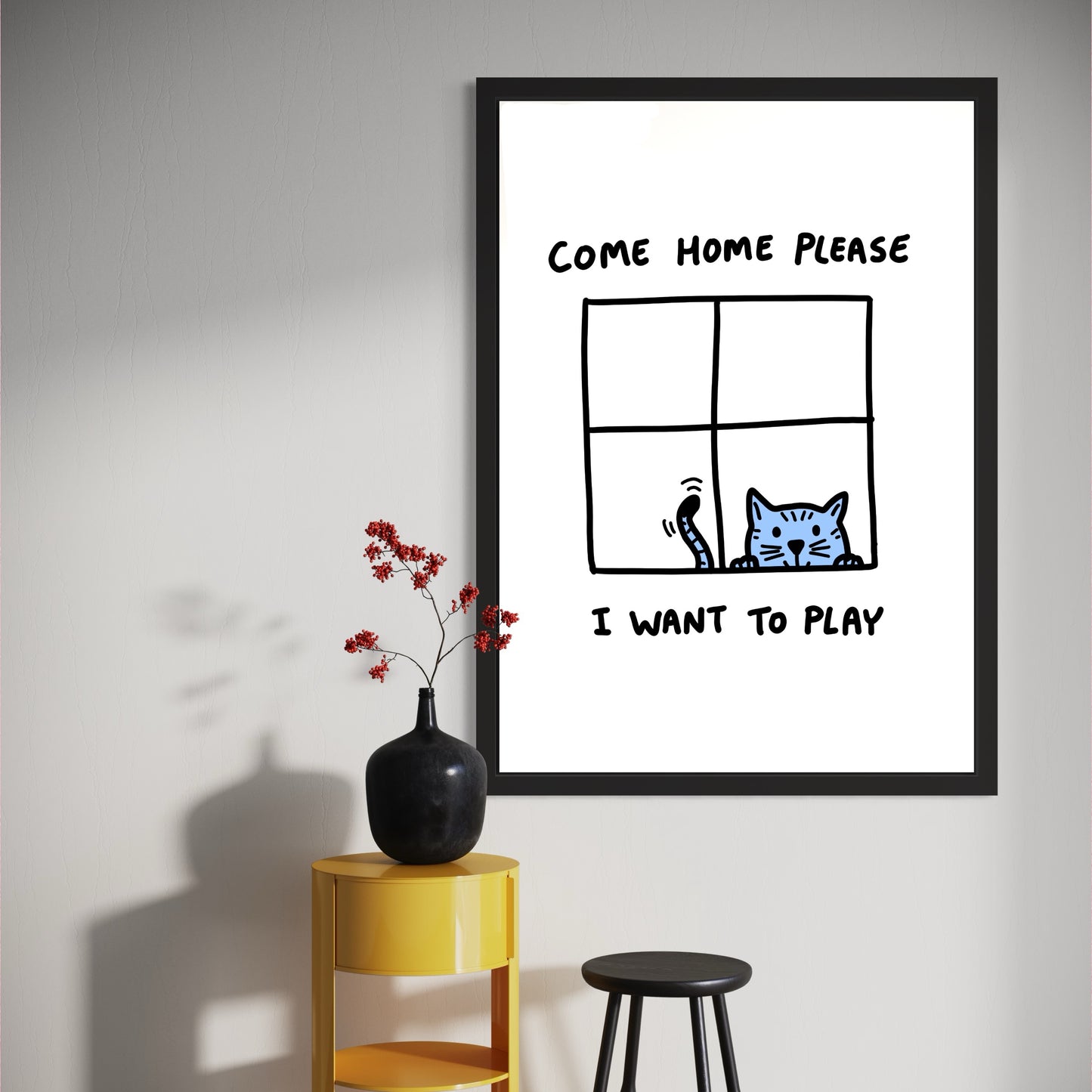 Come home Cat print