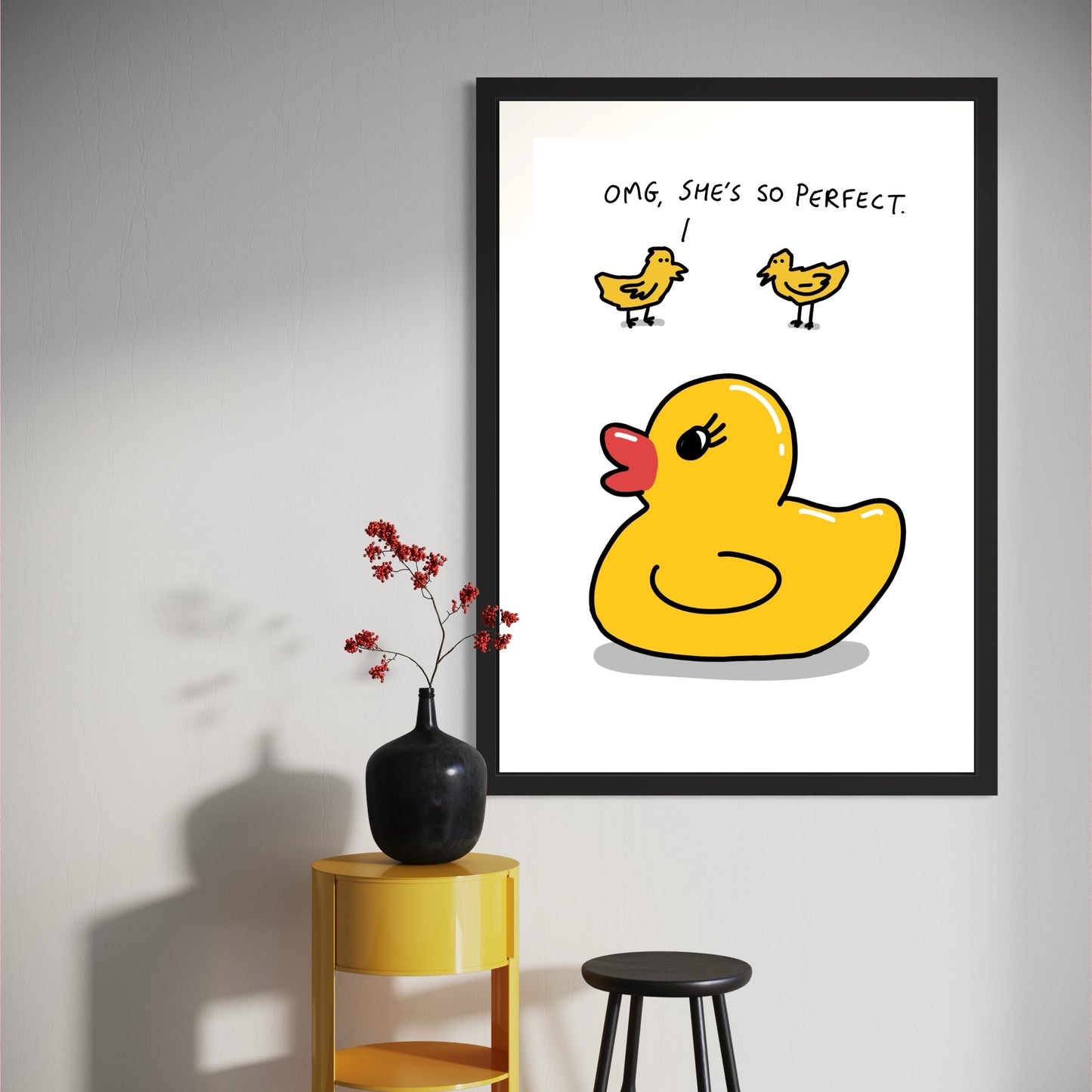 Perfect Duck Print