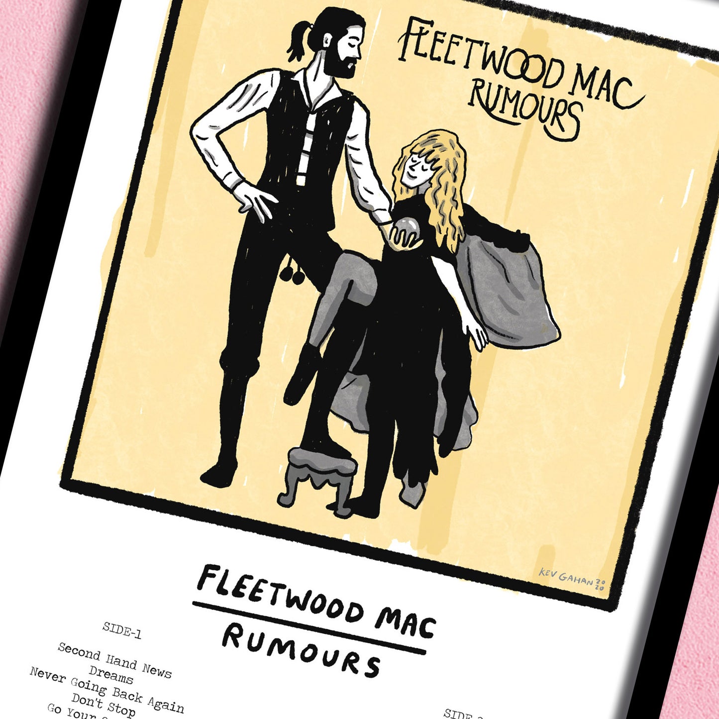 Fleetwood Mac - Rumours print