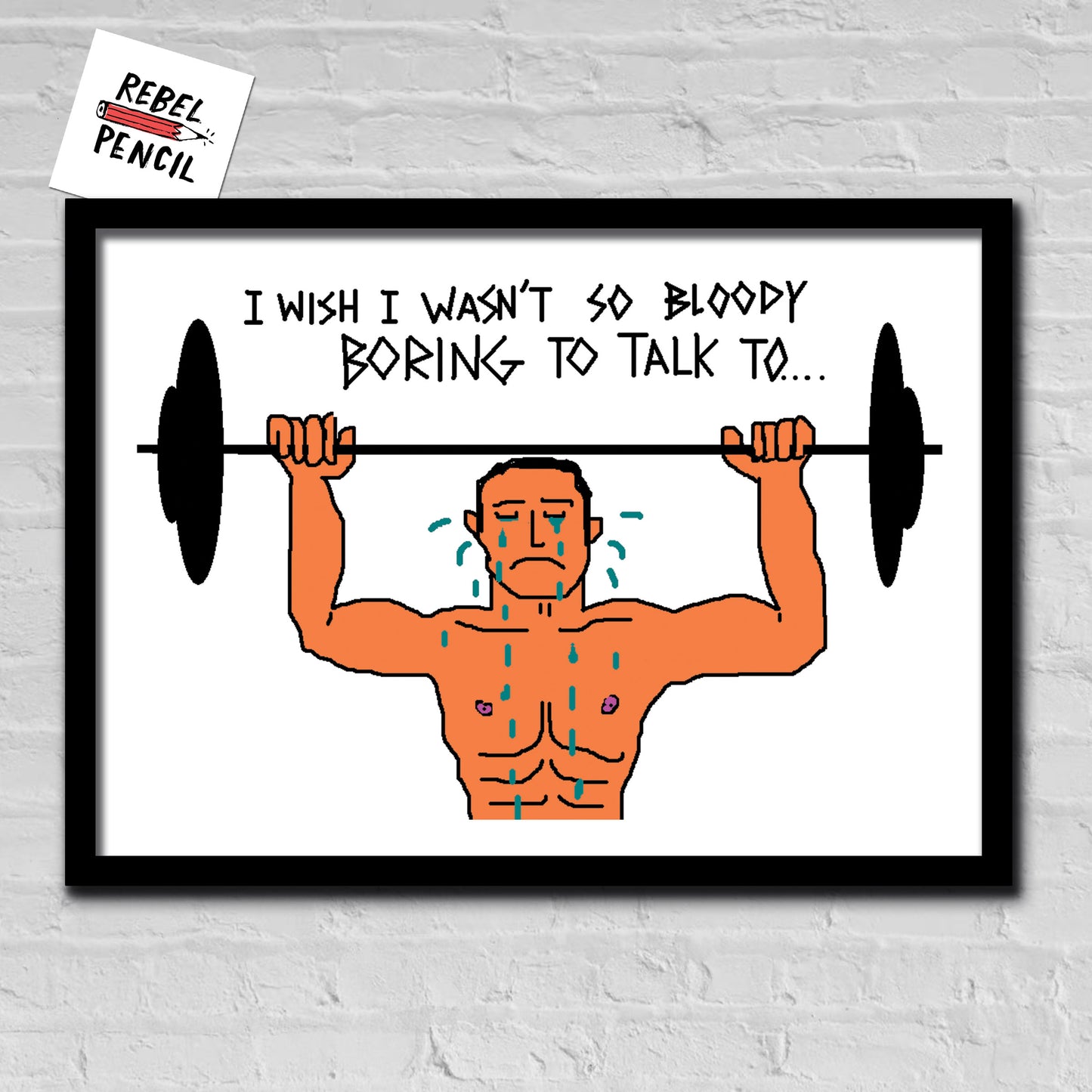 GYM - Boring print