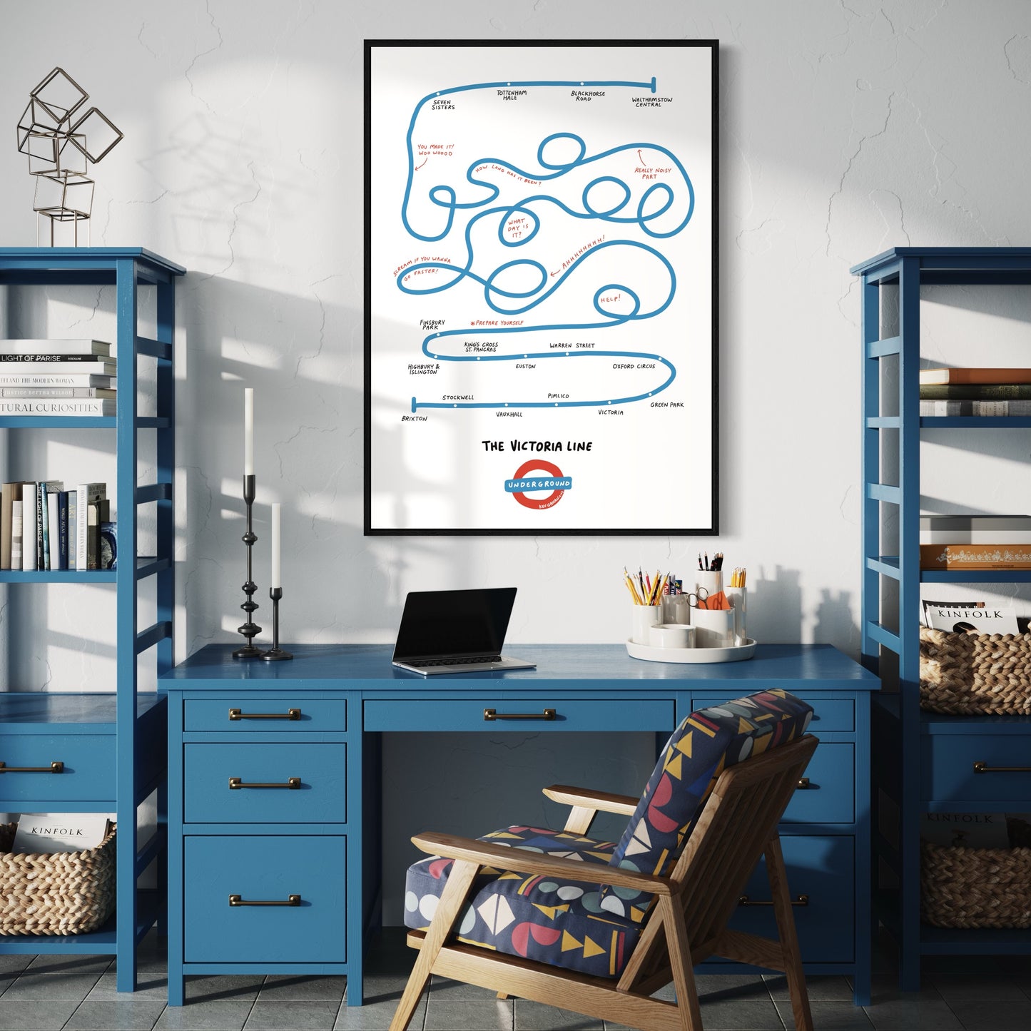 Victoria Line print