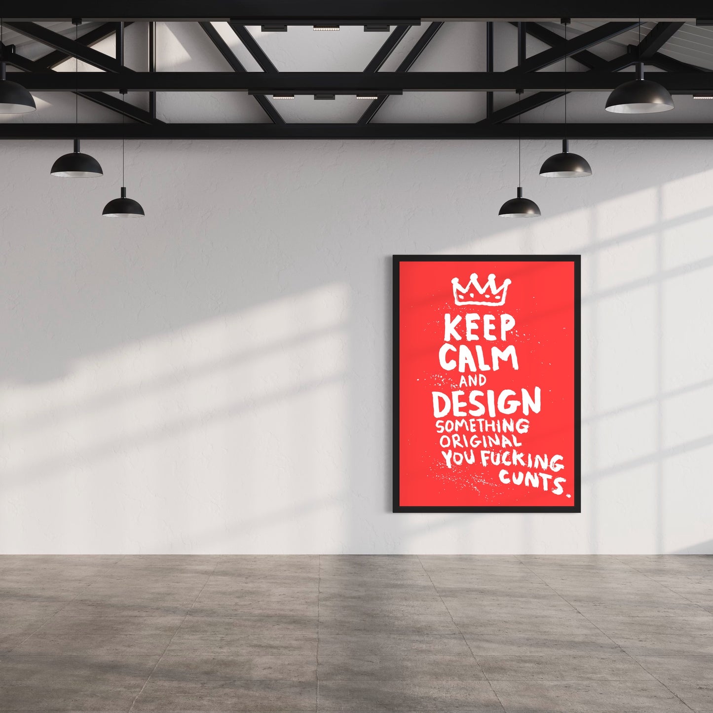 Keep Calm - Design print