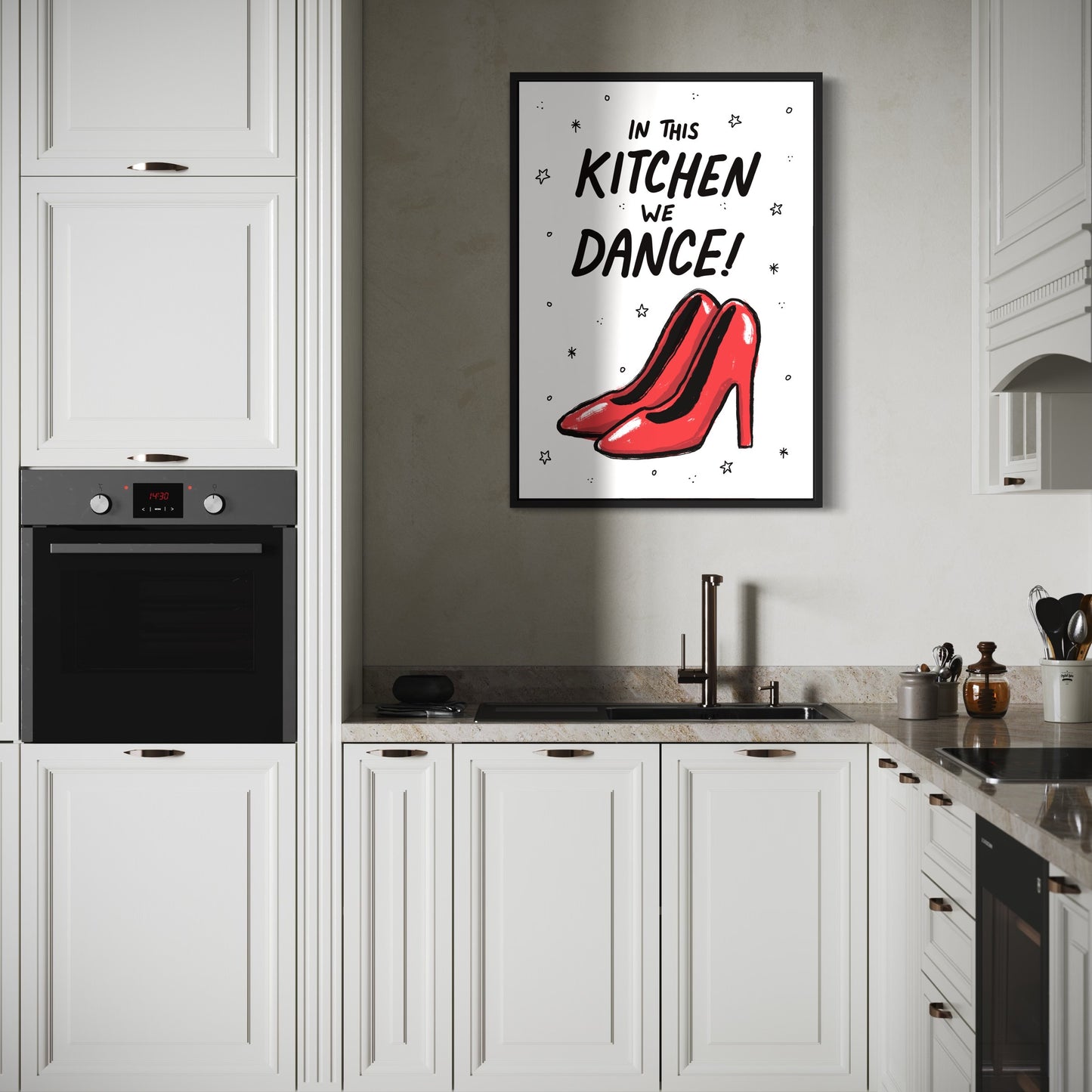 Kitchen Dance print