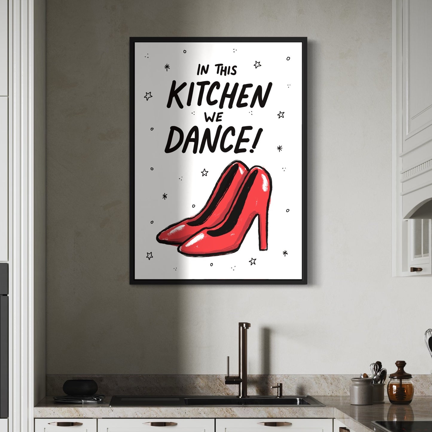 Kitchen Dance print
