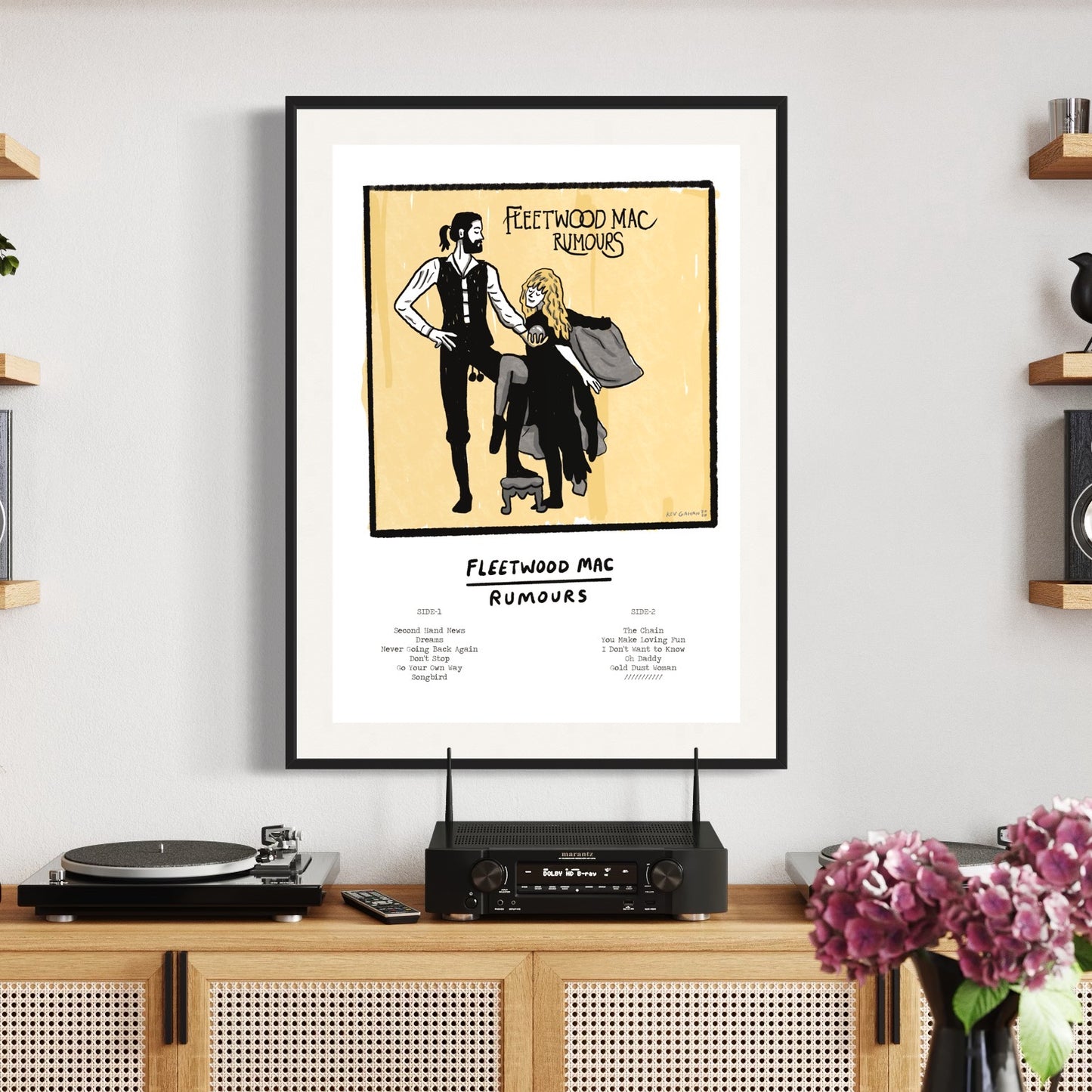 Fleetwood Mac - Rumours print