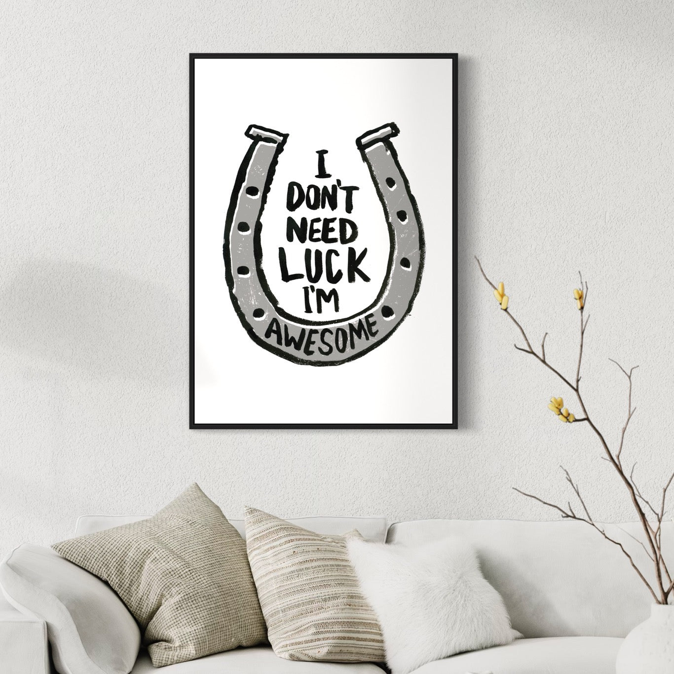 Luck print