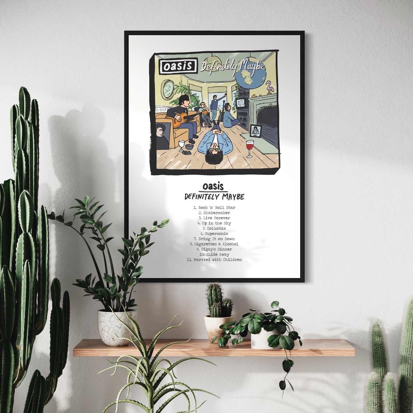 Oasis - Definitely Maybe print