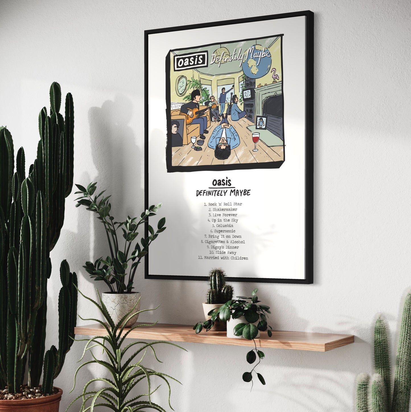 Oasis - Definitely Maybe print