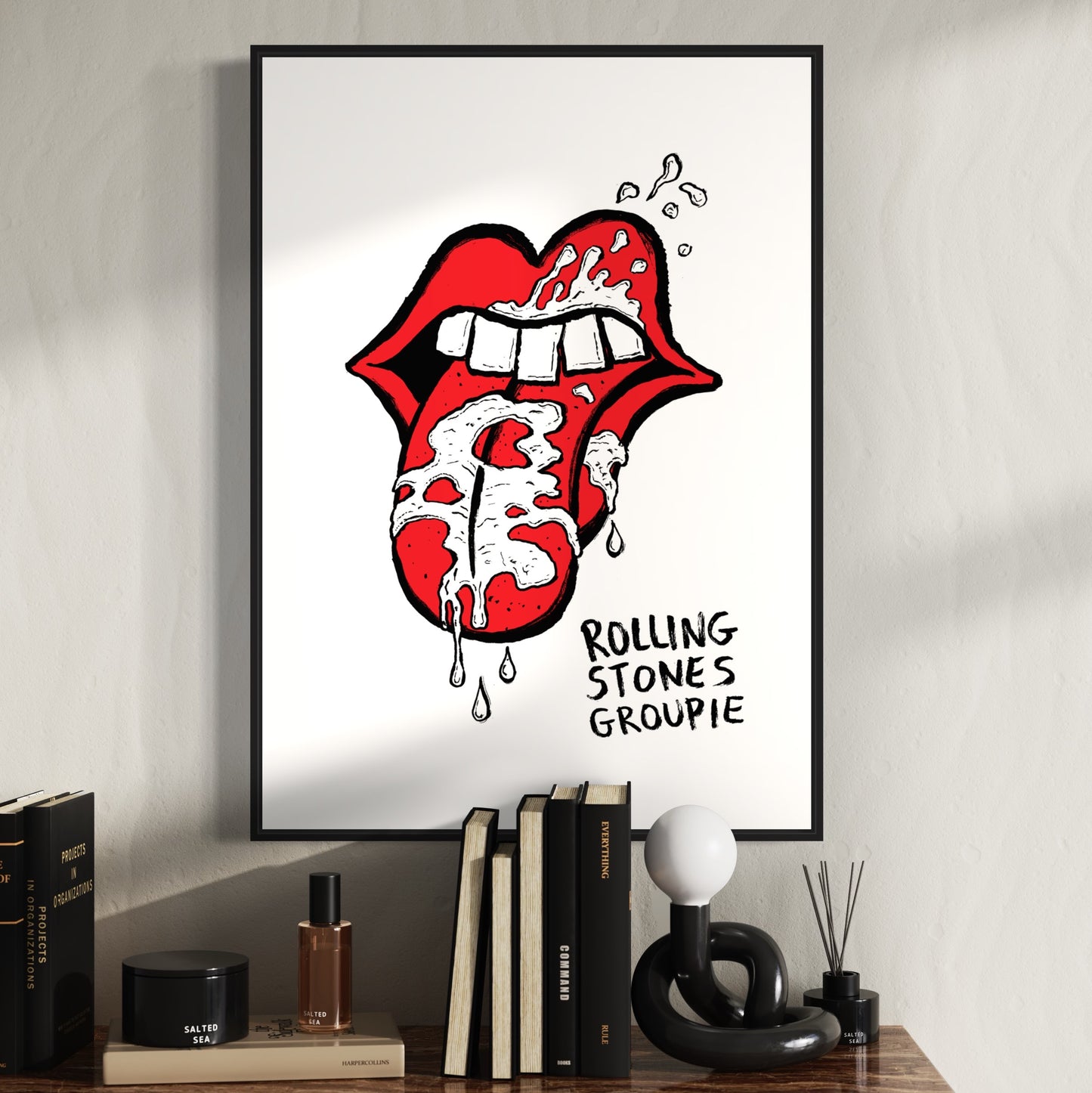 Rolling Stones - Groupie print
