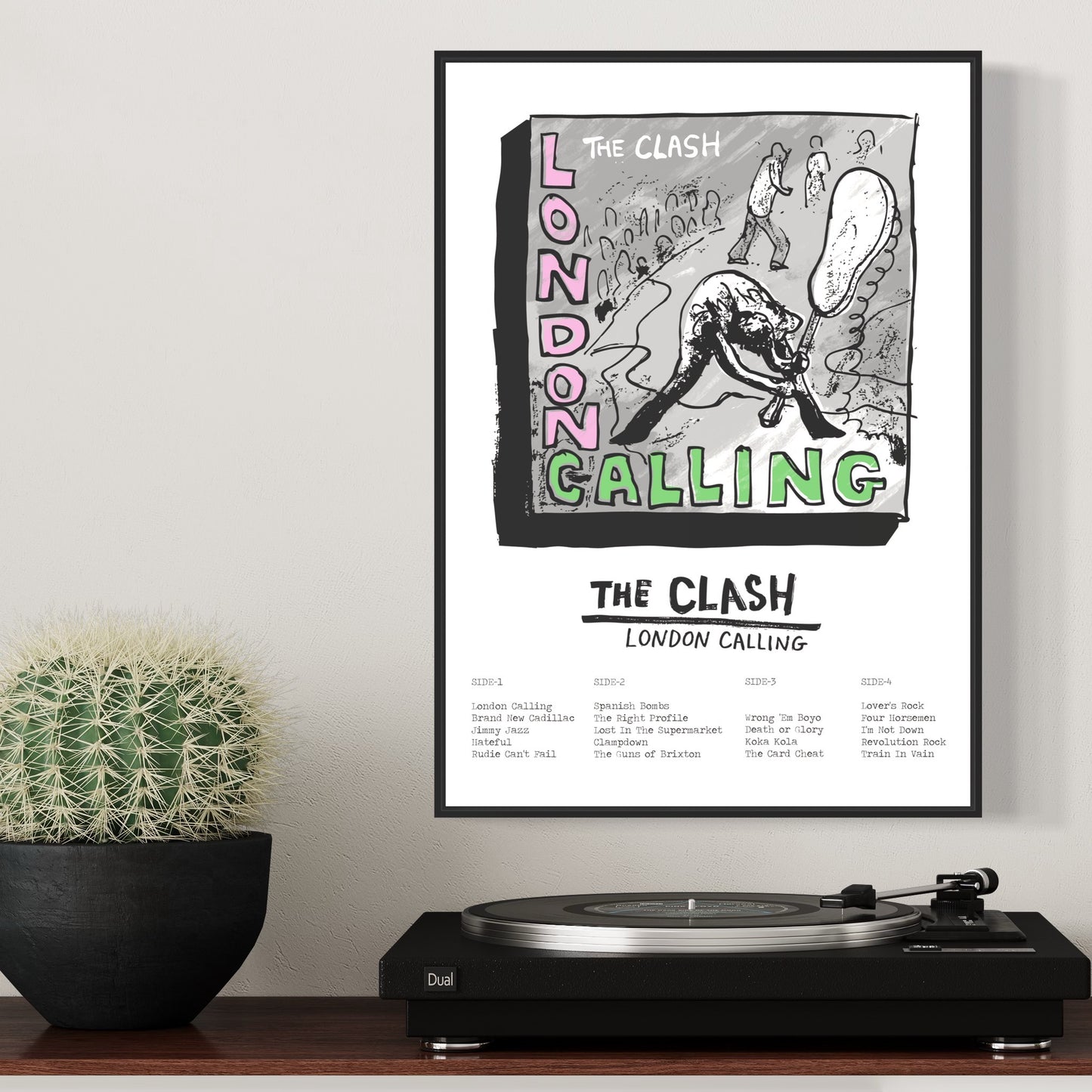 The Clash - London Calling print