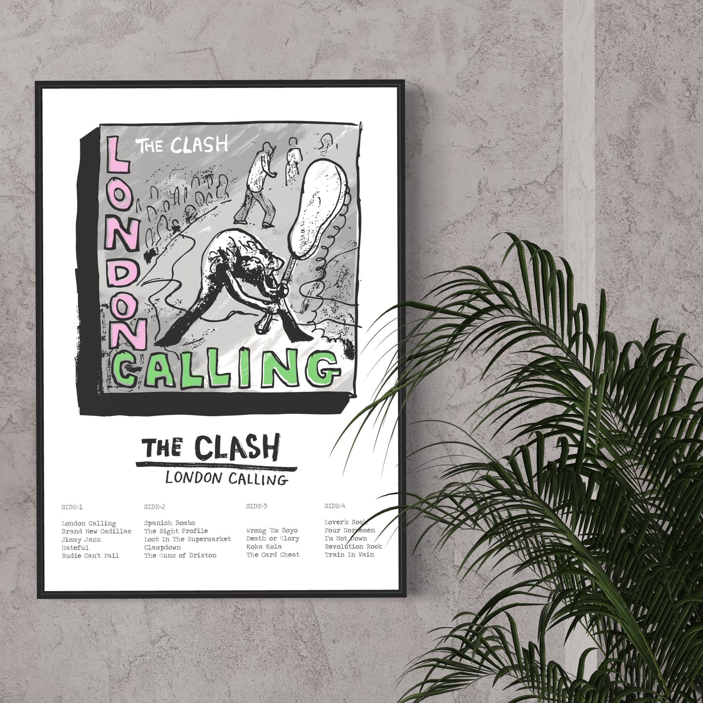 The Clash - London Calling print
