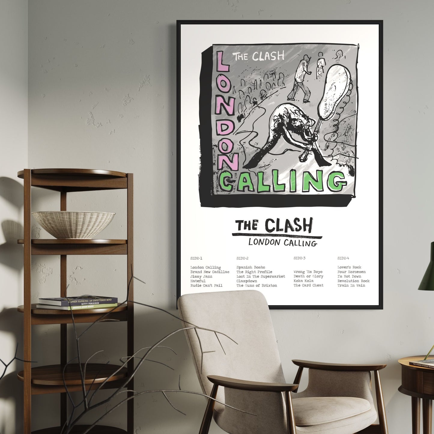 The Clash - London Calling print