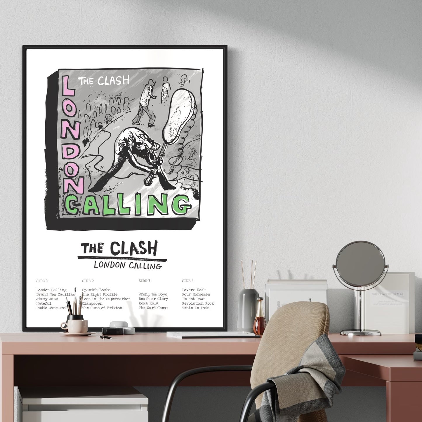 The Clash - London Calling print