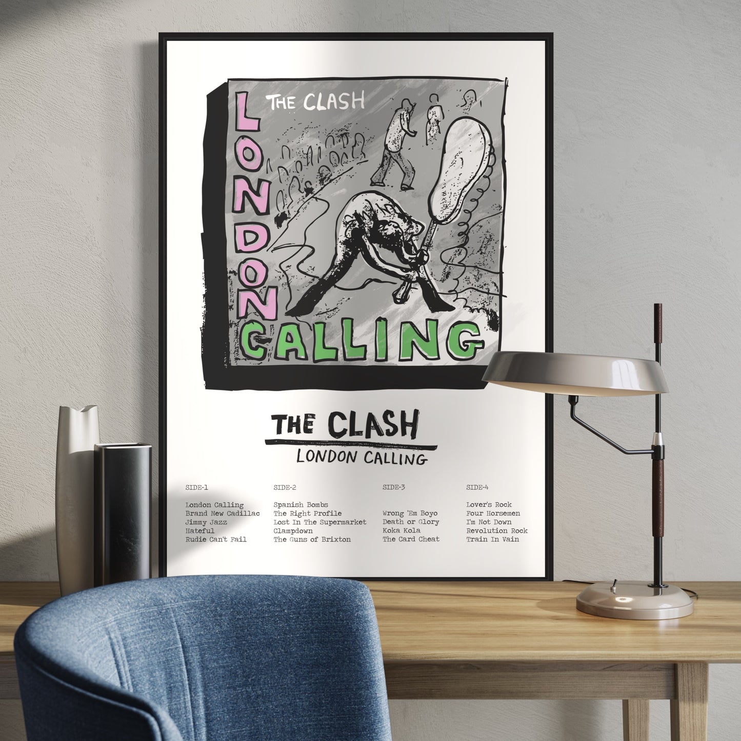 The Clash - London Calling print