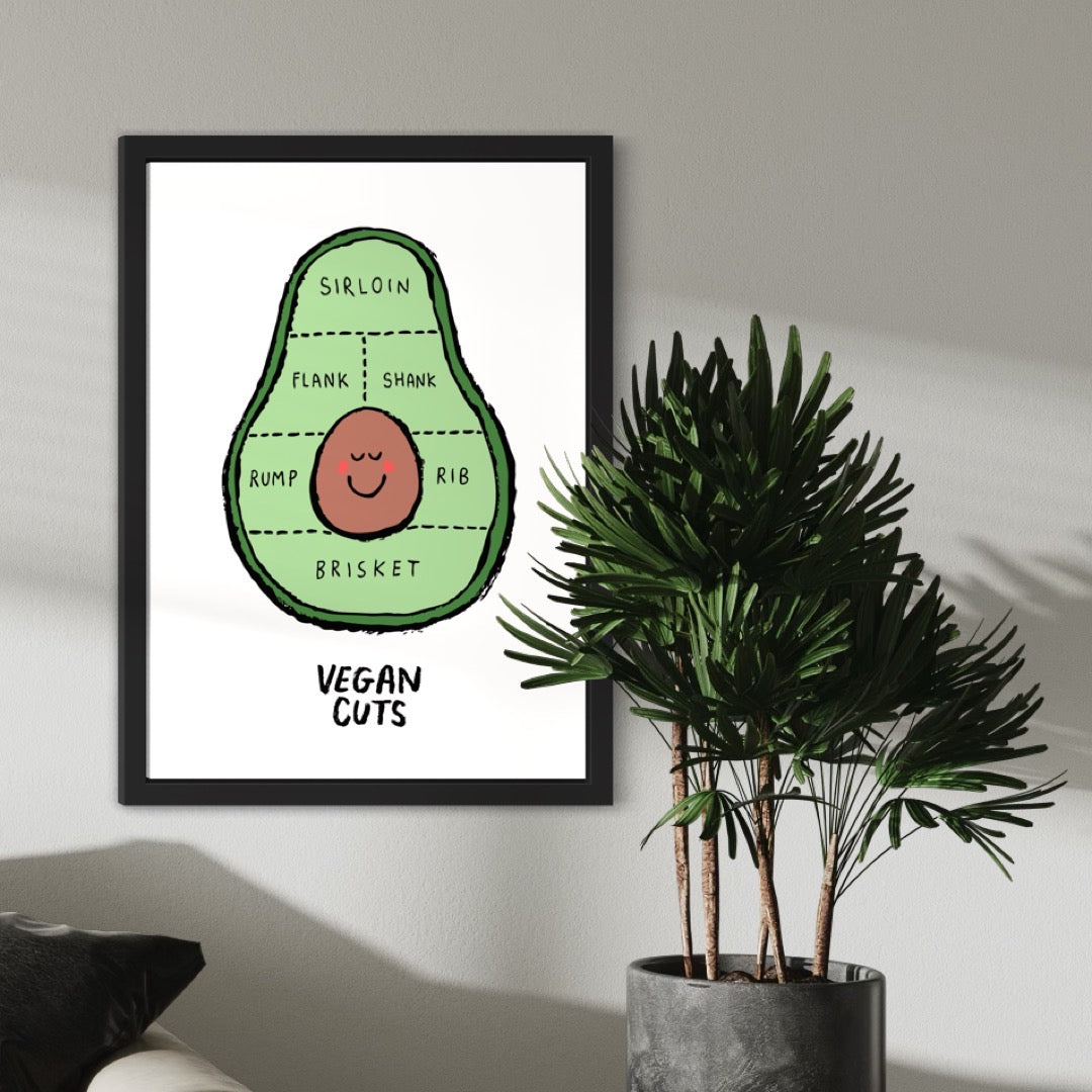 Vegan Cuts - Avo print