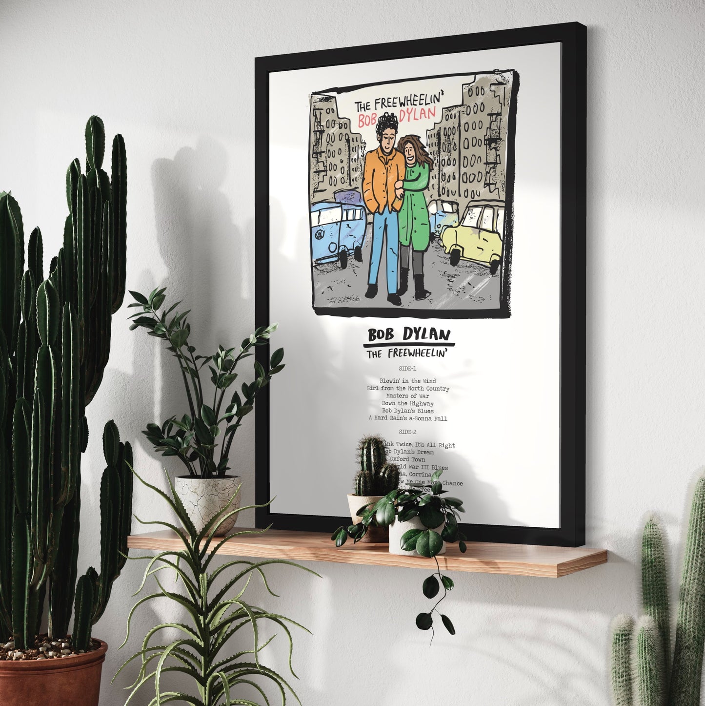 Bob Dyaln - Freewheelin' print
