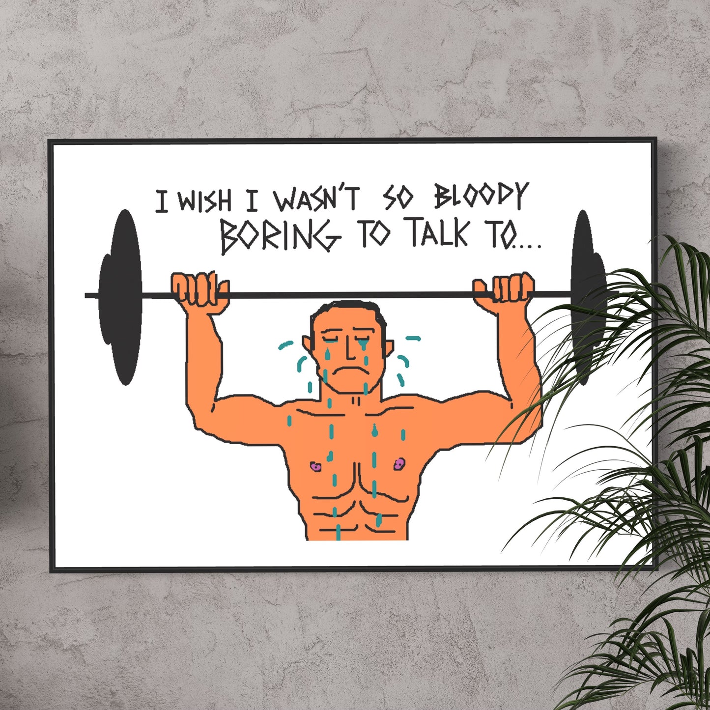 GYM - Boring print
