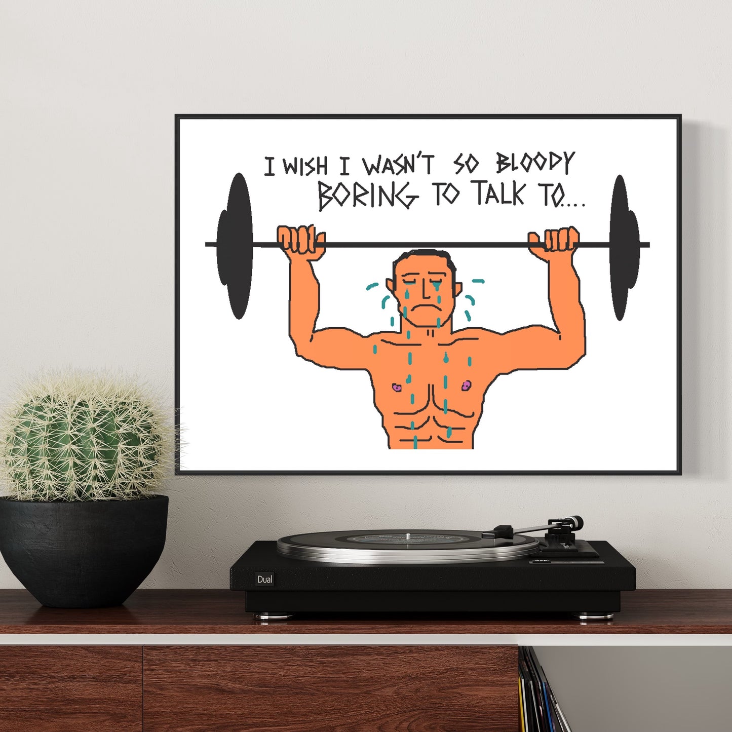 GYM - Boring print