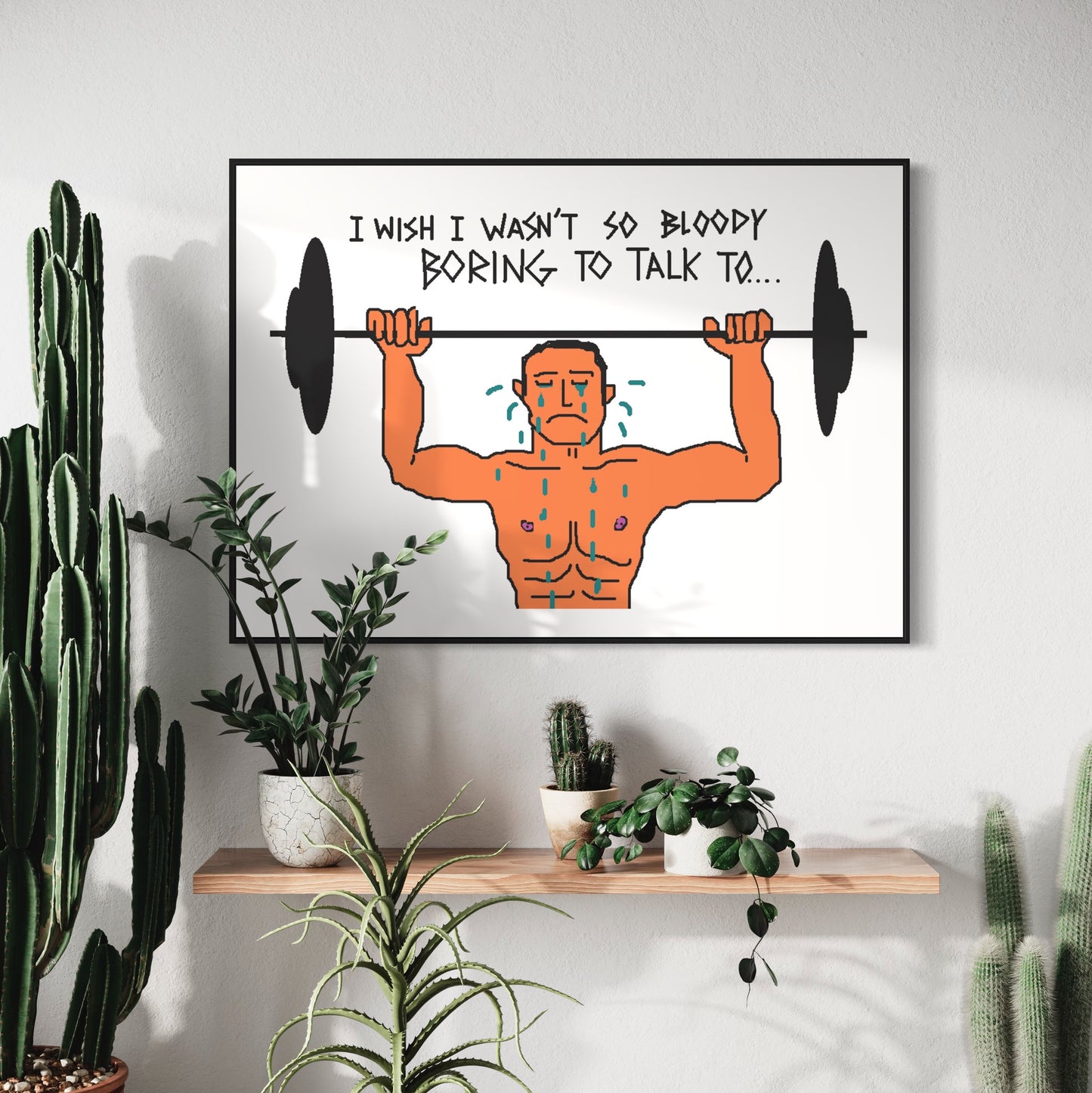 GYM - Boring print