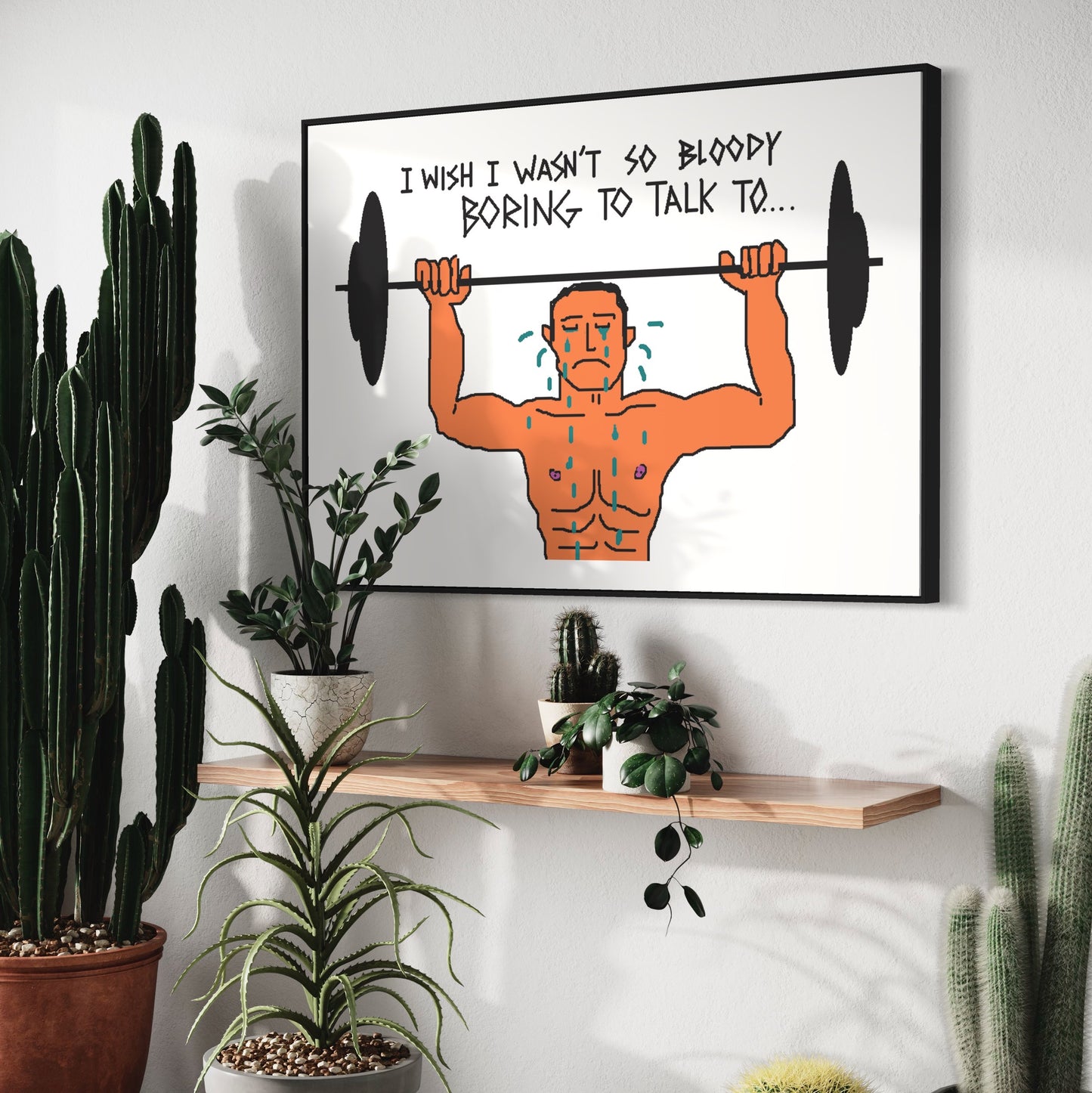 GYM - Boring print