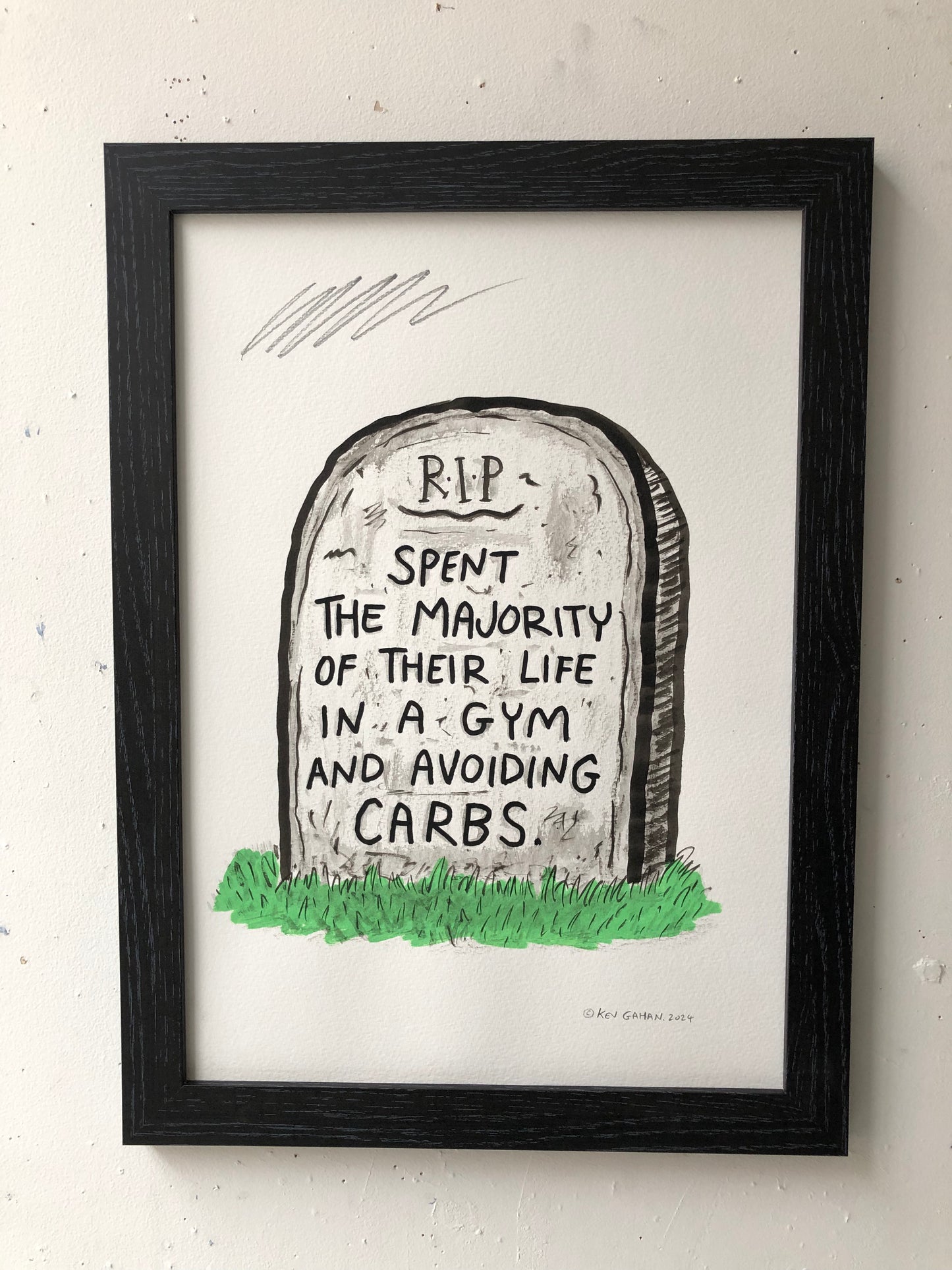 Gravestone - Original Artwork