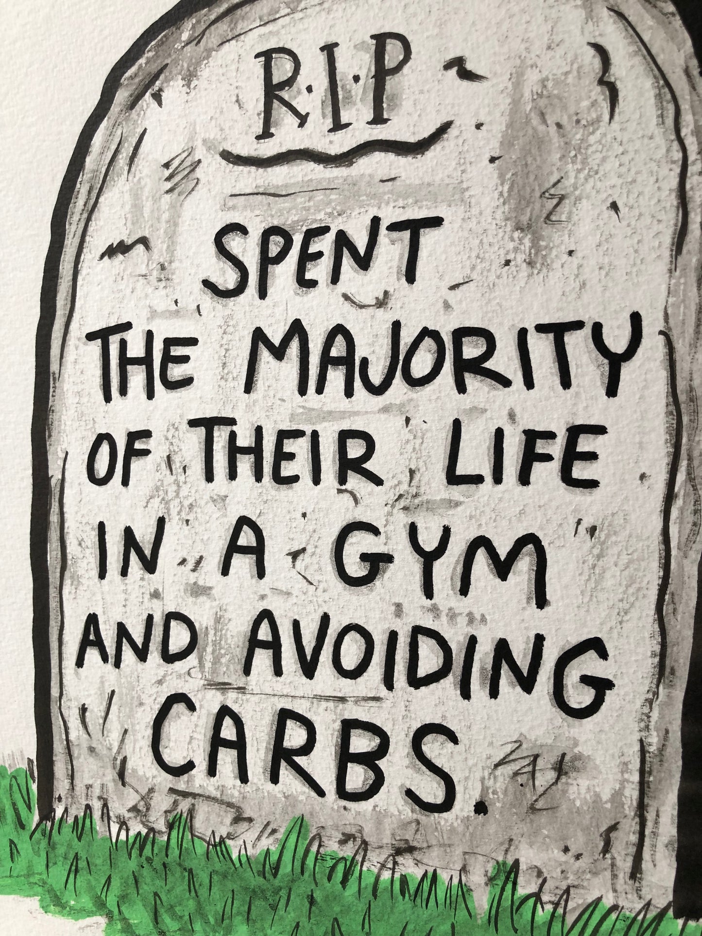 Gravestone - Original Artwork