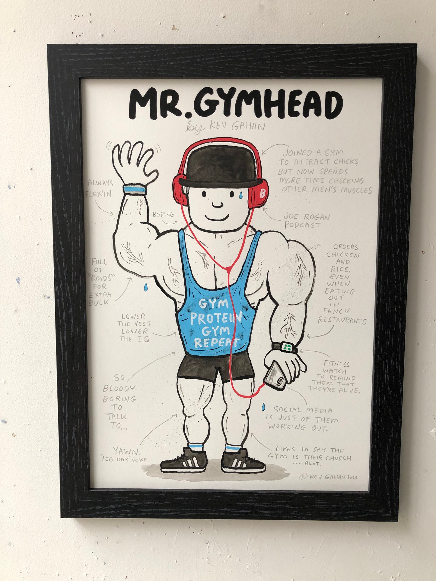 Mr.Gymhead - Original Artwork