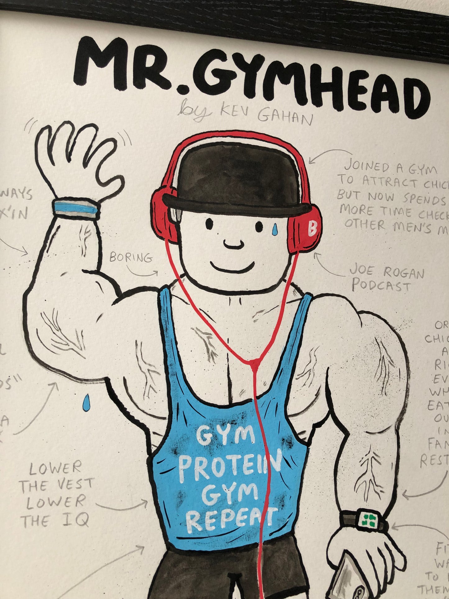 Mr.Gymhead - Original Artwork