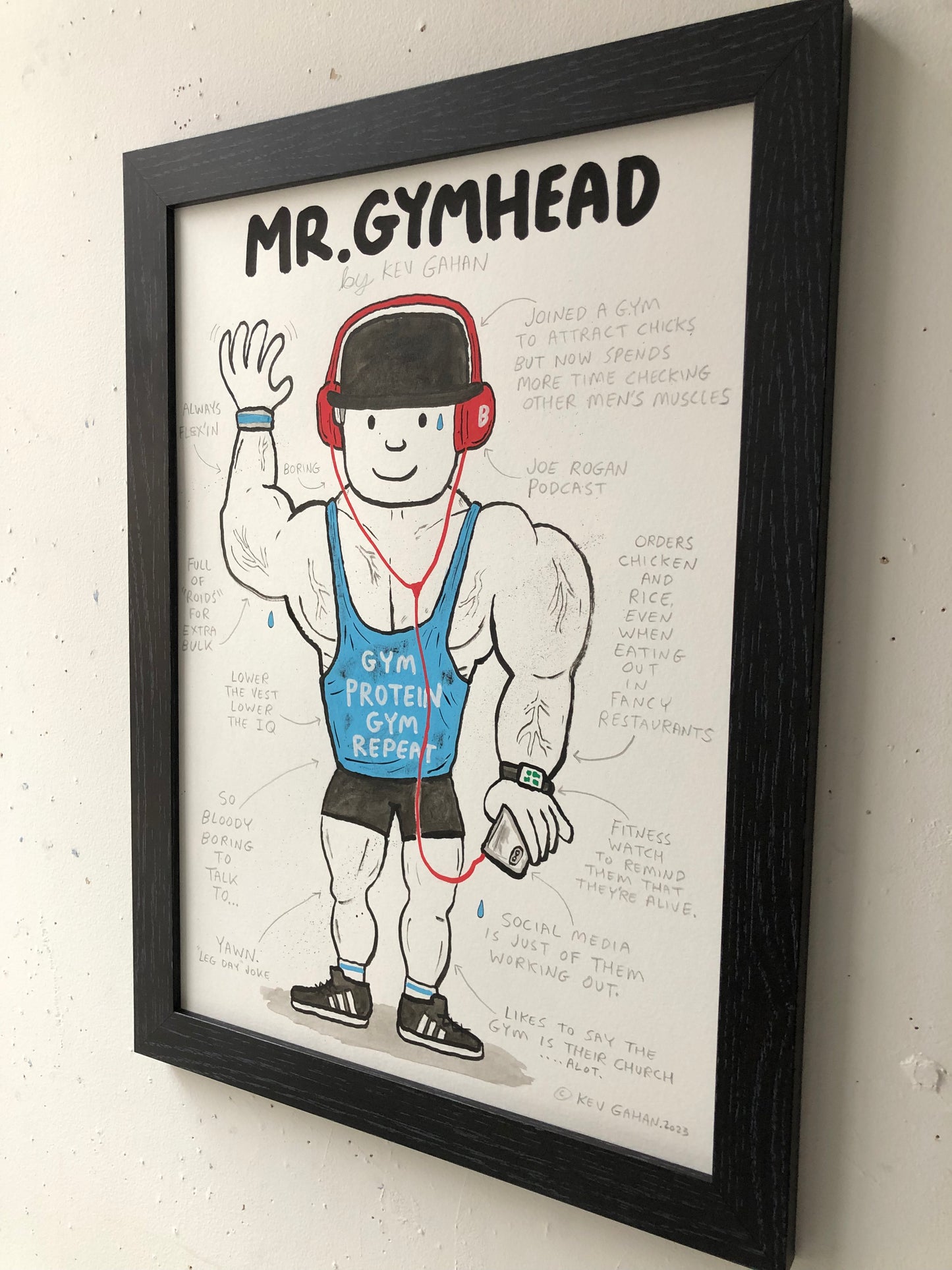 Mr.Gymhead - Original Artwork