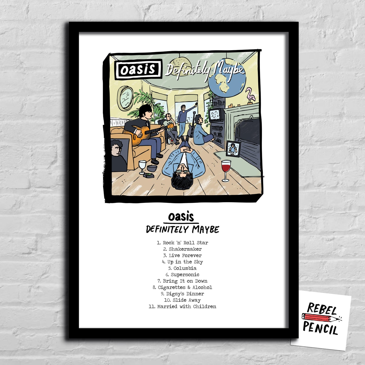 Oasis - Definitely Maybe print