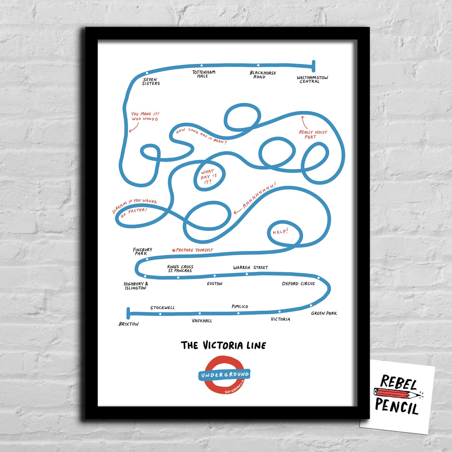 The Victoria Line print