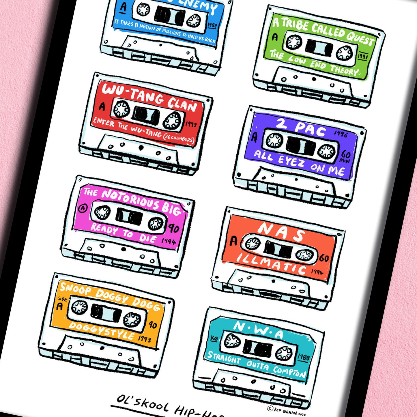Ol' Skool Hip-Hop print
