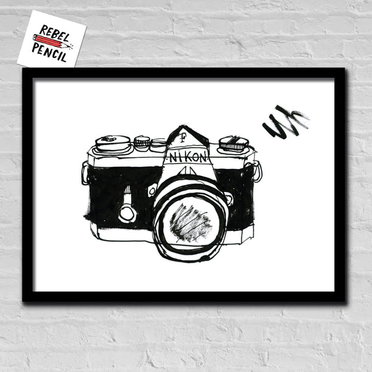 Nikon / Canon - Camera print