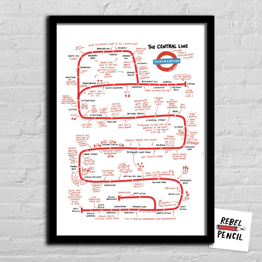 The Central Line print