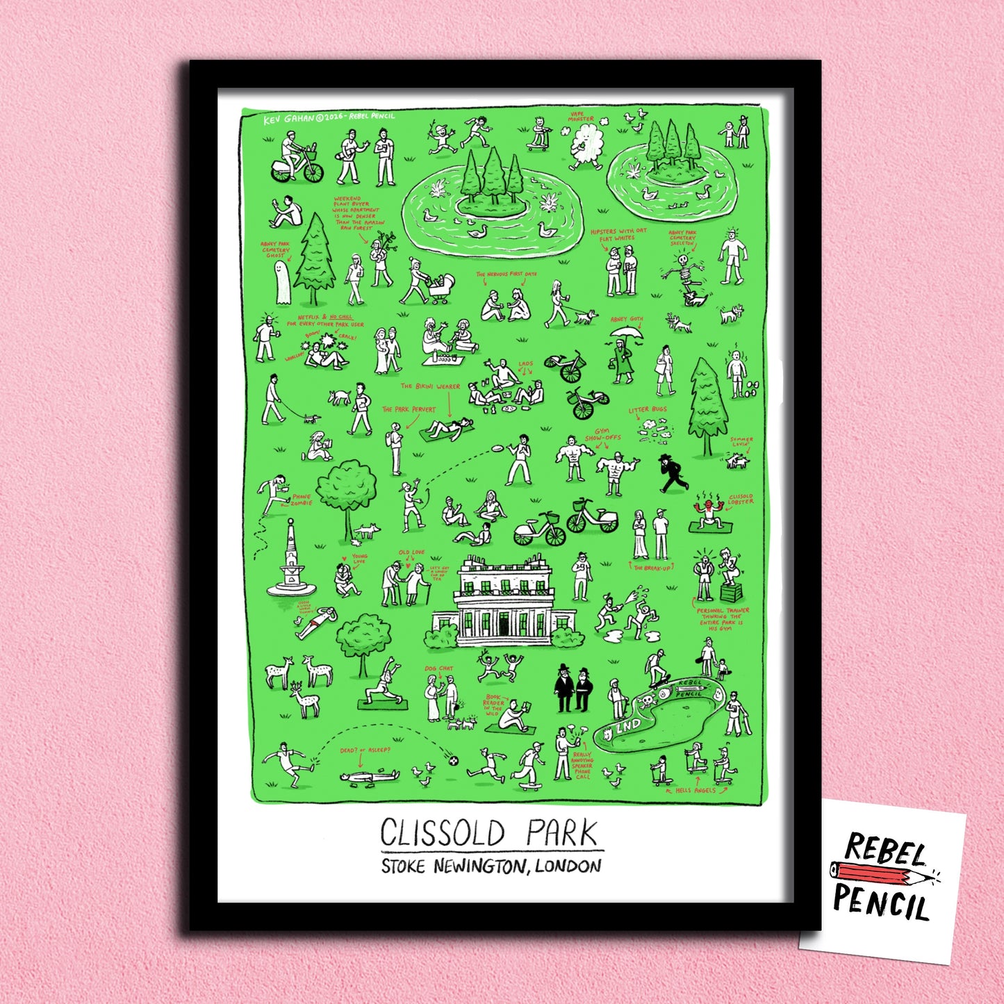 Clissold park Print