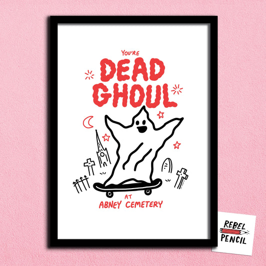 You’re Dead Ghoul at Abney Cemetery