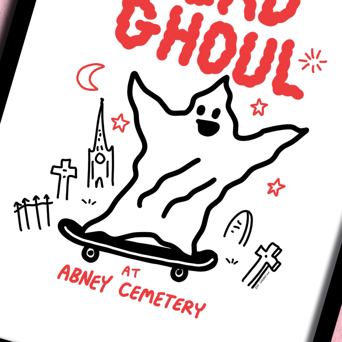 You’re Dead Ghoul at Abney Cemetery