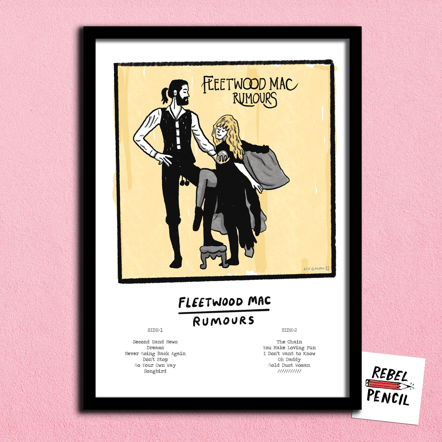 Fleetwood Mac - Rumours print