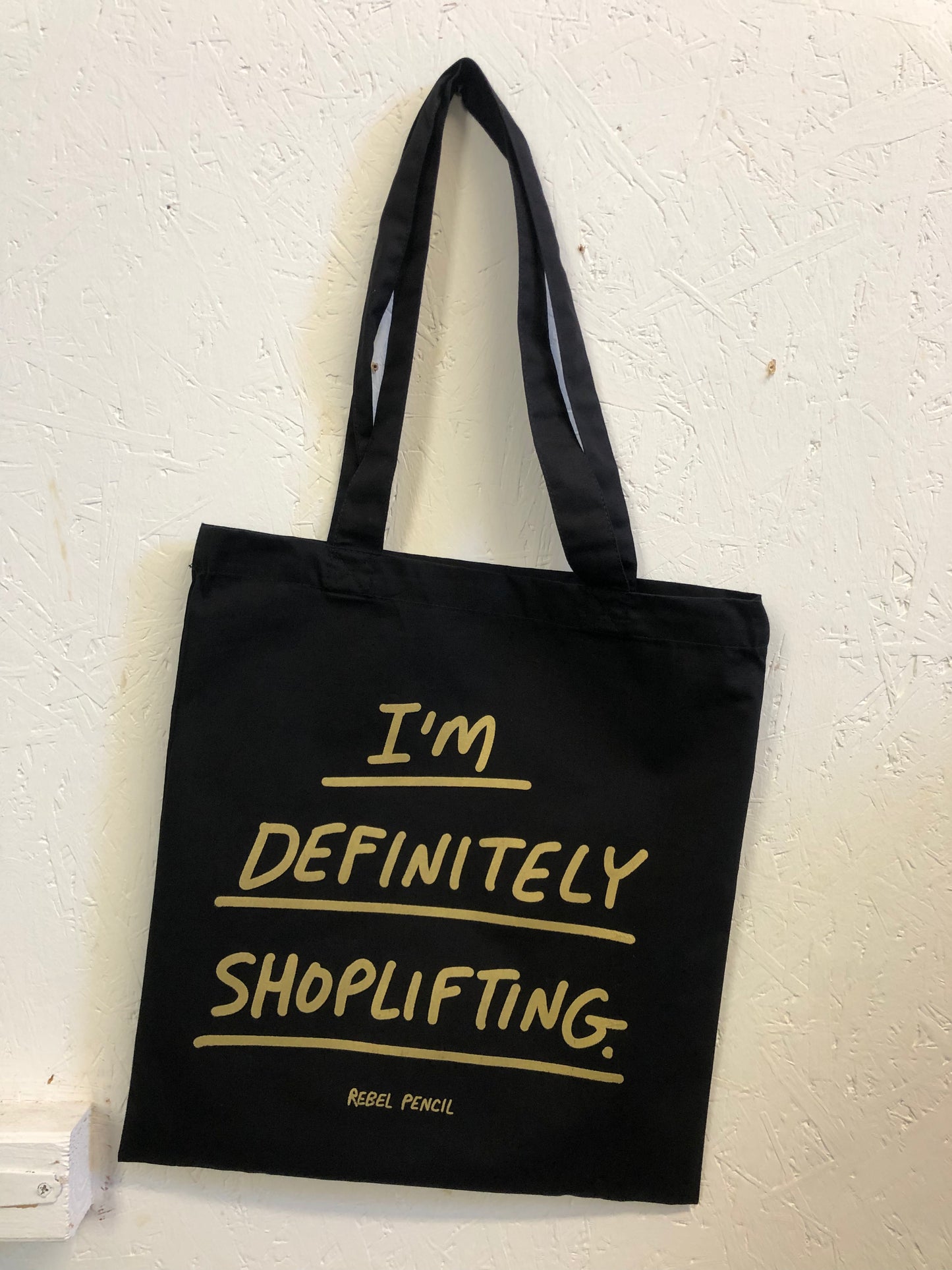 I’M DEFINITELY SHOPLIFTING TOTE
