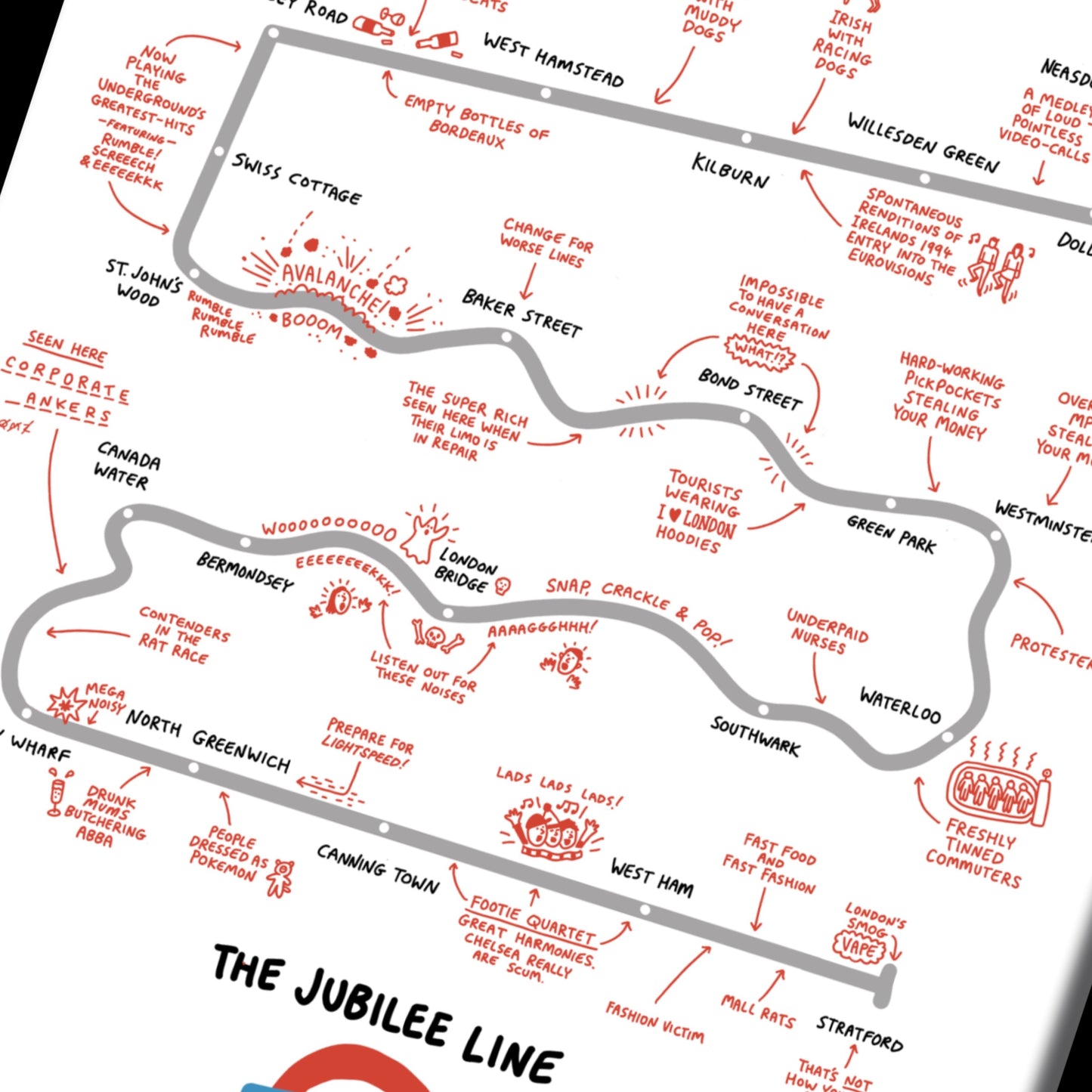 Jubilee Line print