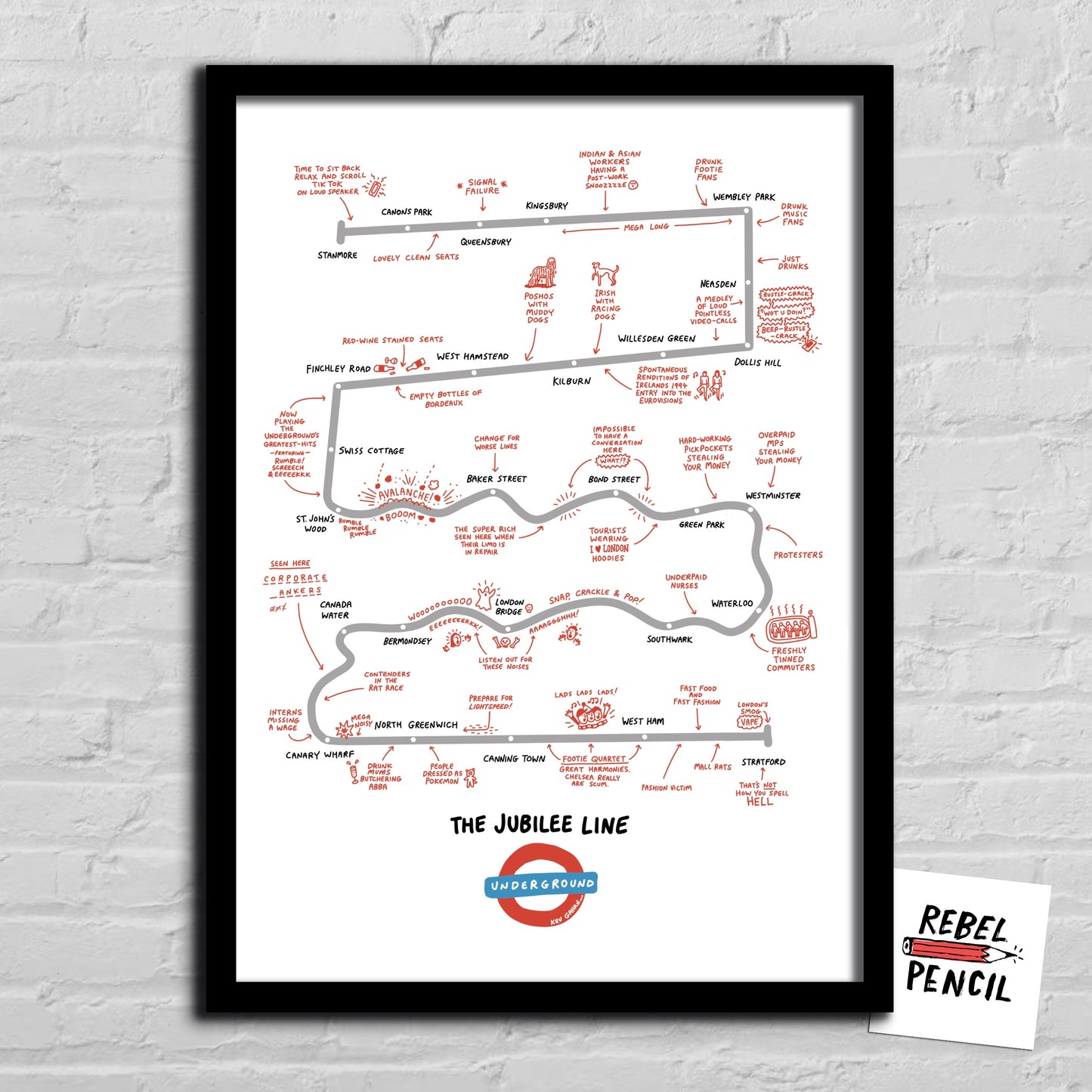 Jubilee Line print
