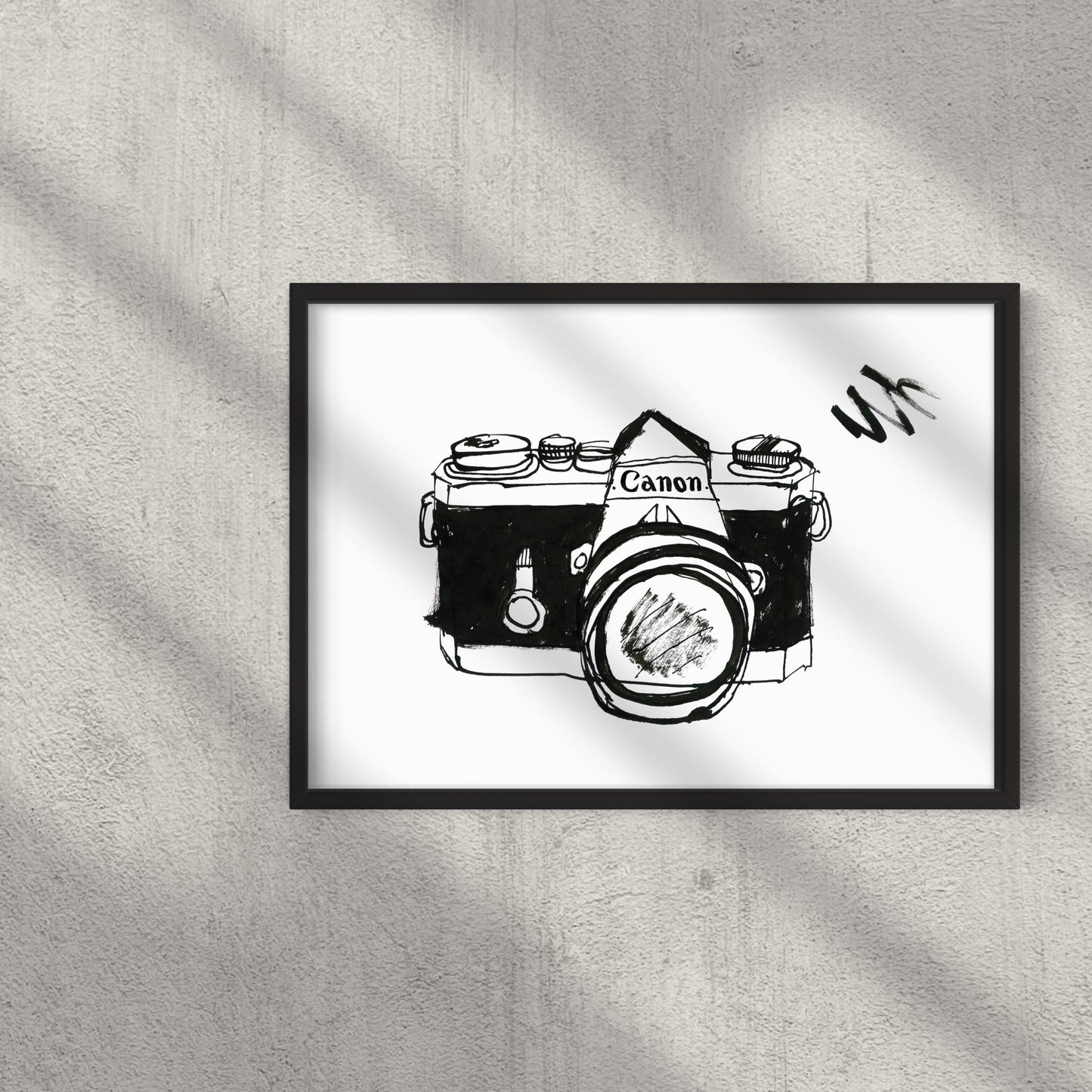 Nikon / Canon - Camera print