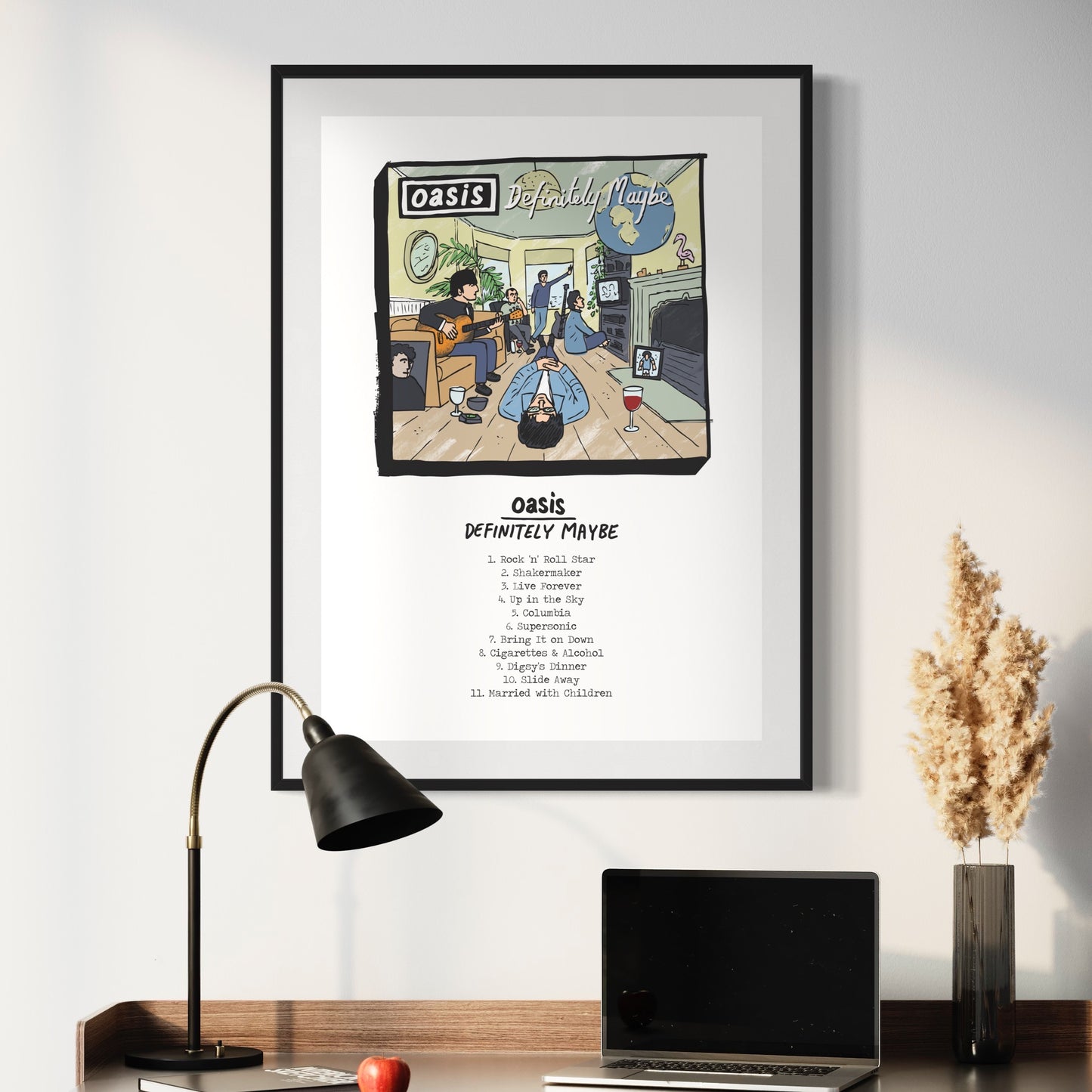 Oasis - Definitely Maybe print