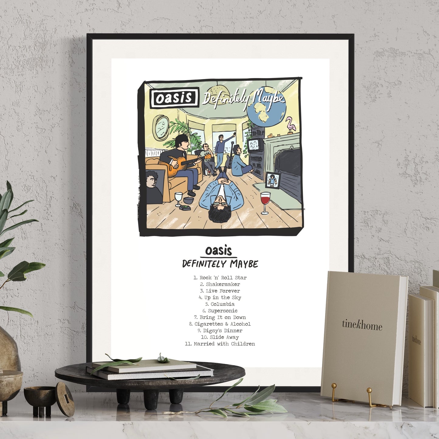 Oasis - Definitely Maybe print