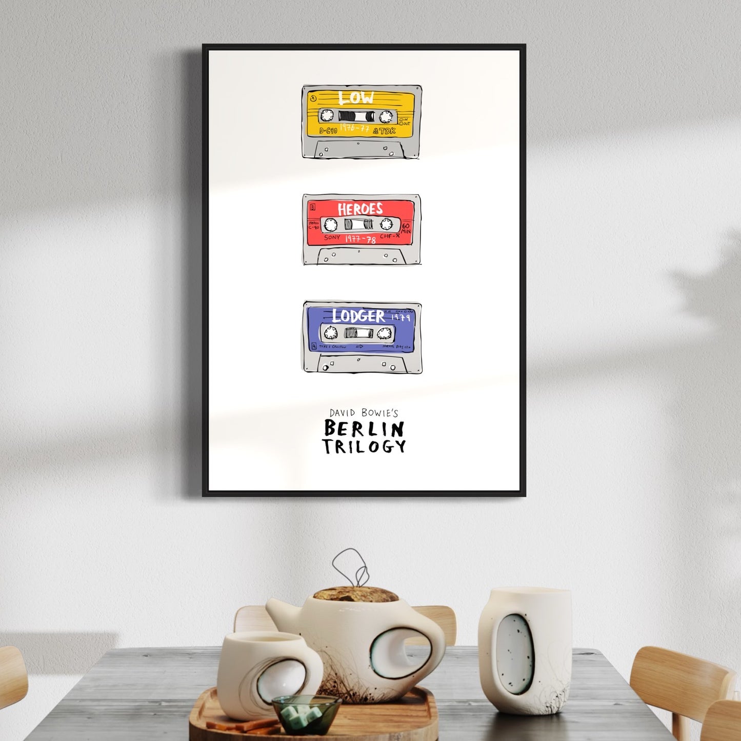 David Bowie - Berlin Trilogy print