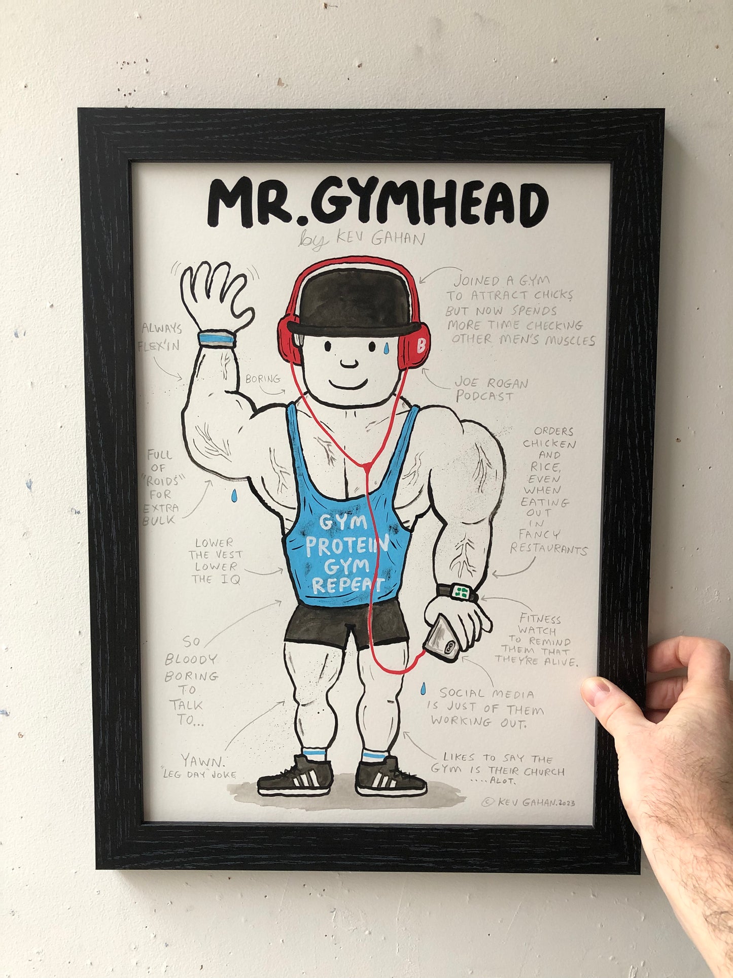 Mr.Gymhead - Original Artwork