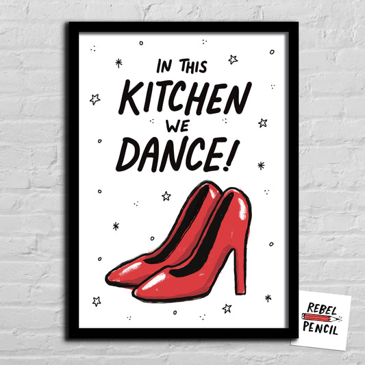 Kitchen Dance print