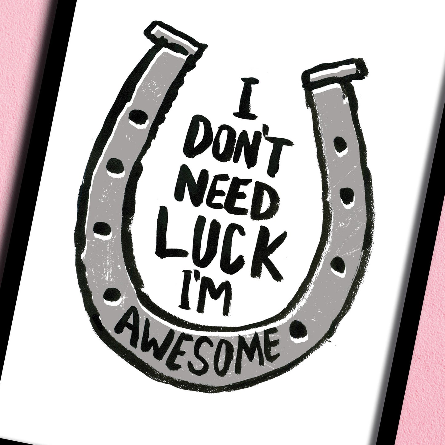 Luck print