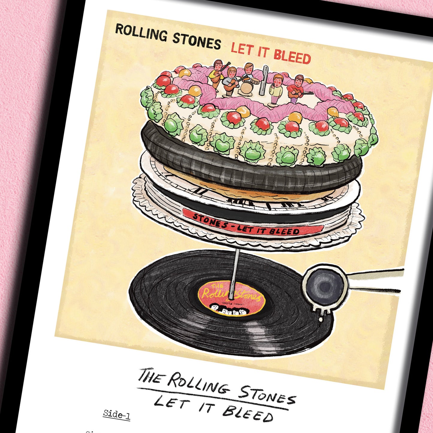 Rolling Stones - Let it Bleed print