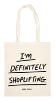 I’M DEFINITELY SHOPLIFTING TOTE